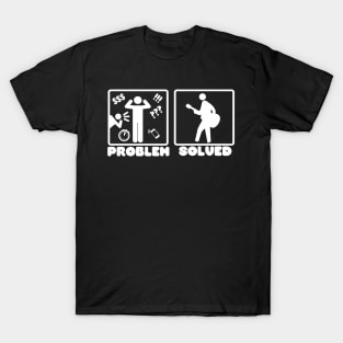 Problem Solved Guitar T-Shirt